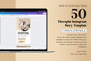 Therapist Instagram Story Template, a Design Template by Snapybiz (Thumbnail 3 of 9)