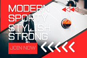 Prosche - Modern Sans Serif, a Sans Serif Font by Almeera Std (Thumbnail 2 of 10)