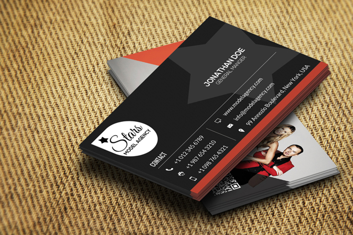 Corporate Business Card CM158, a Business Card Template by annozio (Photo 3 of 4)