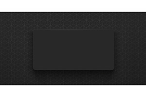 Minimalist black business card, a Person Illustration by IfH