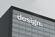 Building Sign Mockup, an Advertising Mockup by baim_std (Thumbnail 1 of 2)