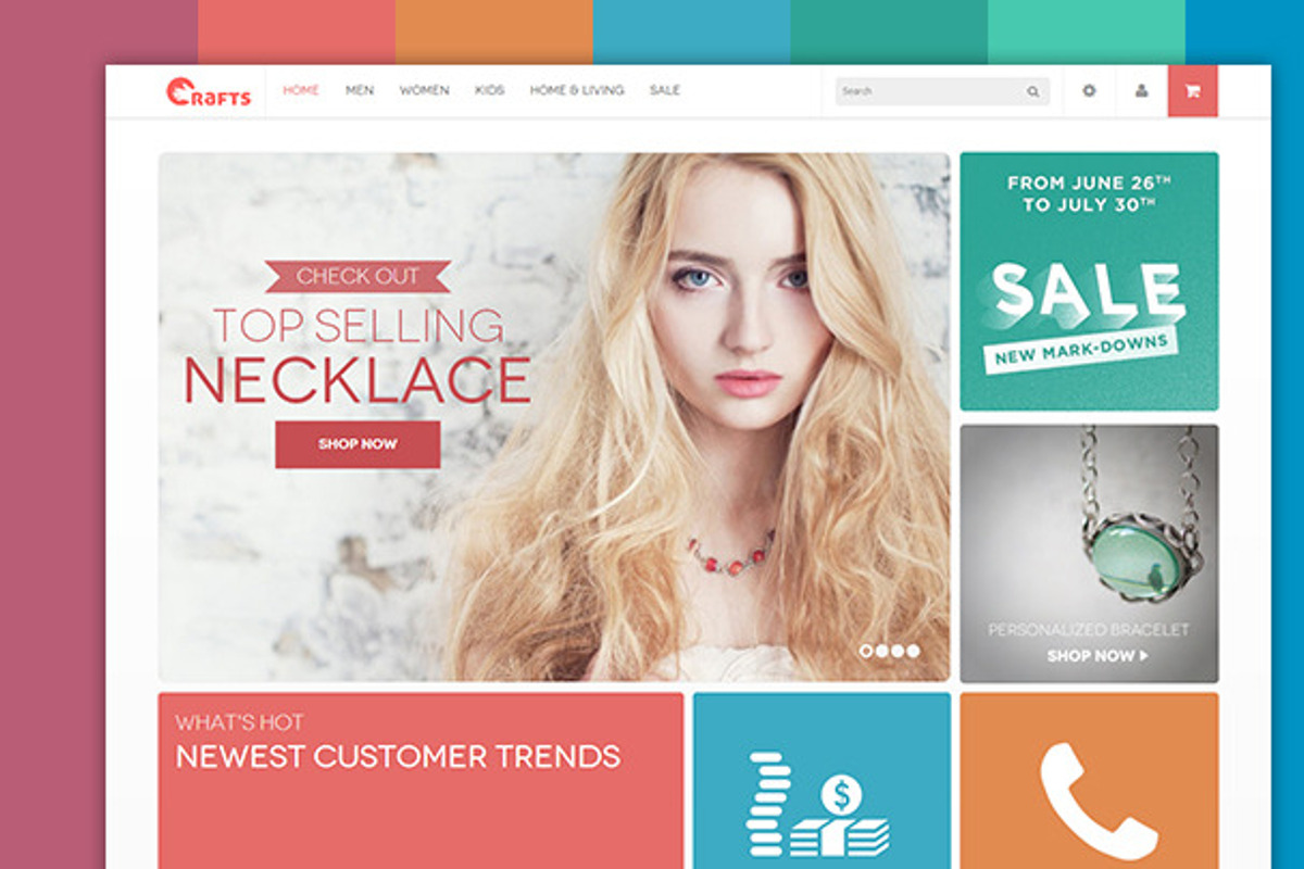 Crafts - for Magento Handmade Stores, a Websites & App Template by UberTheme (Photo 5 of 5)