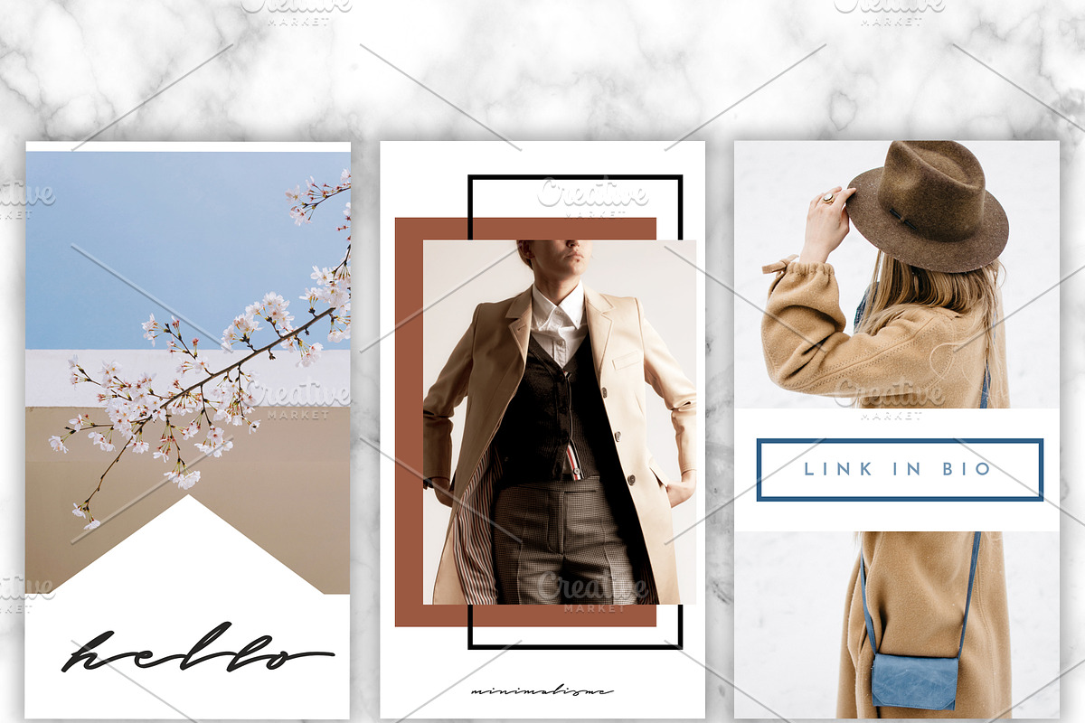 Instagram stories templates, a Social Media Template by ArtuscoDesign (Photo 2 of 5)