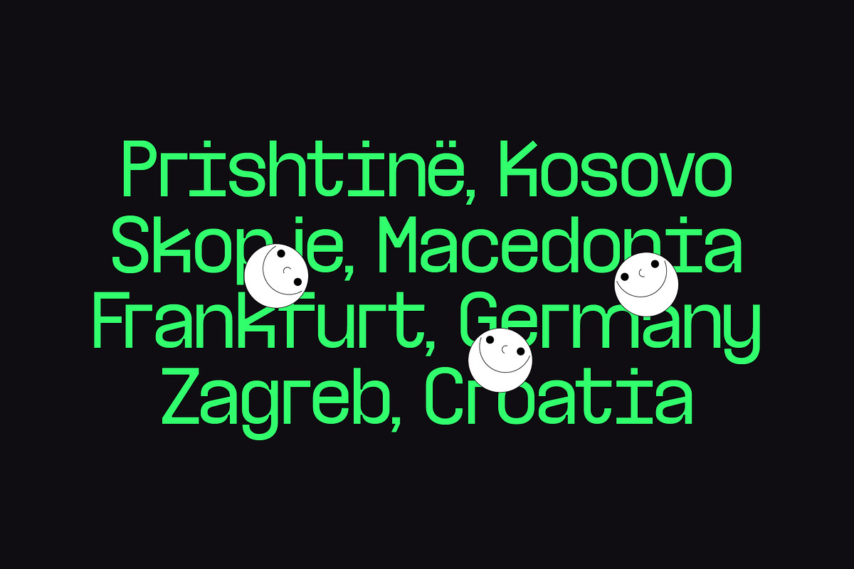 Trafika - Sans Type, a Sans Serif Font by Kulturë Type (Photo 8 of 9)
