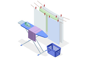 Isometric illustration of a home, an Object Illustration by Golden Sikorka