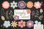 Vintage Floral Clipart & Vectors, an Illustration by Amanda Ilkov (Thumbnail 2 of 4)