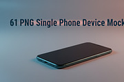 61 Single Phone Device Mockup, an Advertising Mockup by adenpinkstore (Thumbnail 1 of 15)