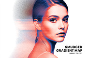 Smudged Gradient Map Photo Effect, a Layer Style Add-On by graphypix (Thumbnail 1 of 11)