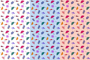 Seamless pattern Happy Umbrellas JPG, an Illustration by NatArt (Thumbnail 3 of 4)