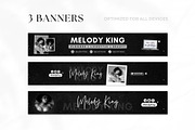 YouTube Channel Branding Kit | Canva, a Social Media Template by OniriqveDesigns (Thumbnail 2 of 10)