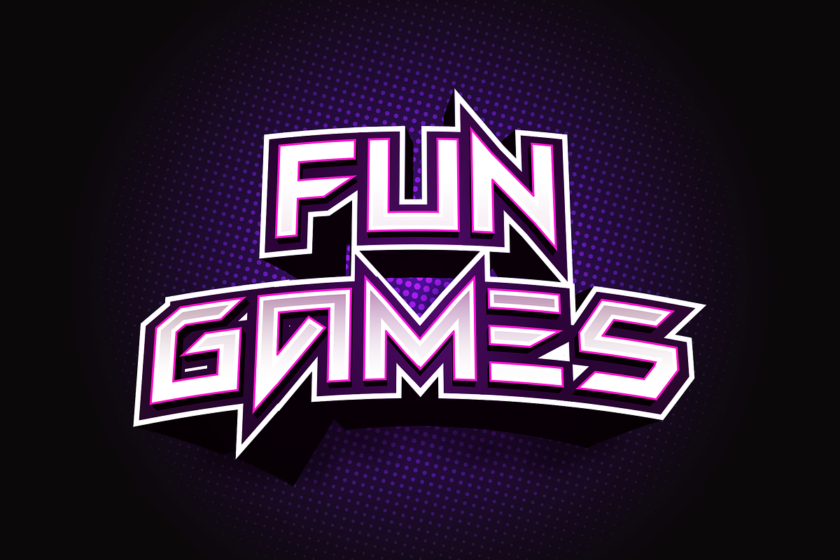 Fun Games - Futuristic Display Font, a Sans Serif Font by StringLabs (Photo 1 of 11)