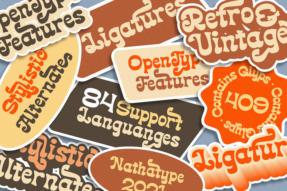 Big Flask, a Script Font by Vintage Division (Photo 3 of 10)