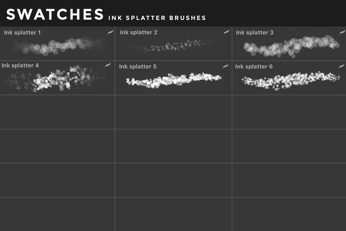 Procreate Brushes Bundle, a Brush Add-On by MiksKS (Photo 26 of 61)
