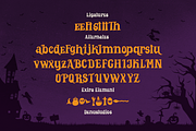 Vespera Mind | Halloween Display, a Blackletter Font by Denustudios (Thumbnail 12 of 12)