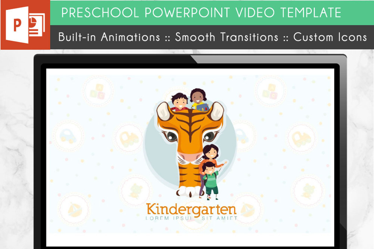 Preschool Kinder School Power Point, a Presentation Template by Kathy Green Design (Photo 2 of 5)