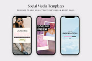 Ecommerce Shop Template Pack | Canva, a Social Media Template by Fourteen Creative Co. (Thumbnail 5 of 13)