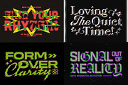 Typographic Experimental Text Effect, a Layer Style Add-On by Matsero (Thumbnail 4 of 4)