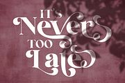 Angela, a Serif Font by Sealoung (Thumbnail 7 of 16)