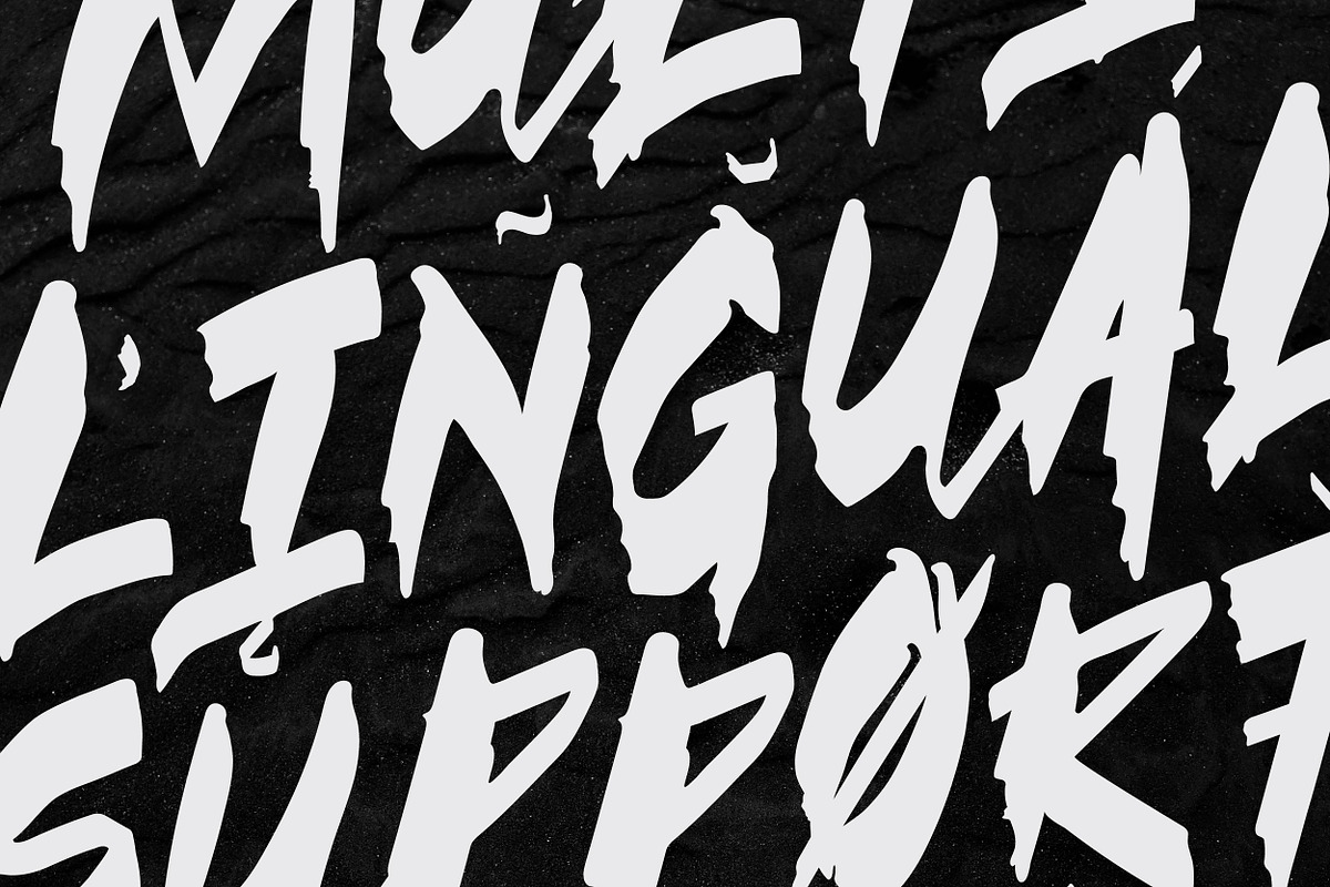 Black Apostle, a Script Font by chekart (Photo 5 of 8)