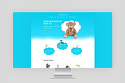 Growkdz - E-commerce PSD Template, a Landing Page Template by NetGon_Tech's Shop (Thumbnail 1 of 6)