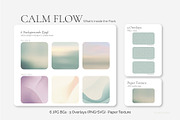 Calm Backgrounds + Stitch Overlays, a Background Graphic by studio MoShie (Thumbnail 2 of 5)