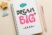 Alopyu - Bubble Fun Display Font, a Handwritten Font by Mockmenot (Thumbnail 3 of 6)