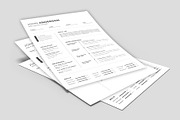 Resume / CV Template, a Resume Template by Abdul Studio (Thumbnail 4 of 5)