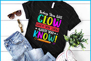 Test Day Today You Will Glow SVG, a Graphic by Creativeusart (Thumbnail 1 of 4)