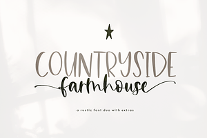 Countryside Farmhouse - Font Duo