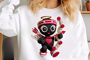Faux Yarn Valentine Day Clipart, an Illustration by SinaCreation (Thumbnail 8 of 11)