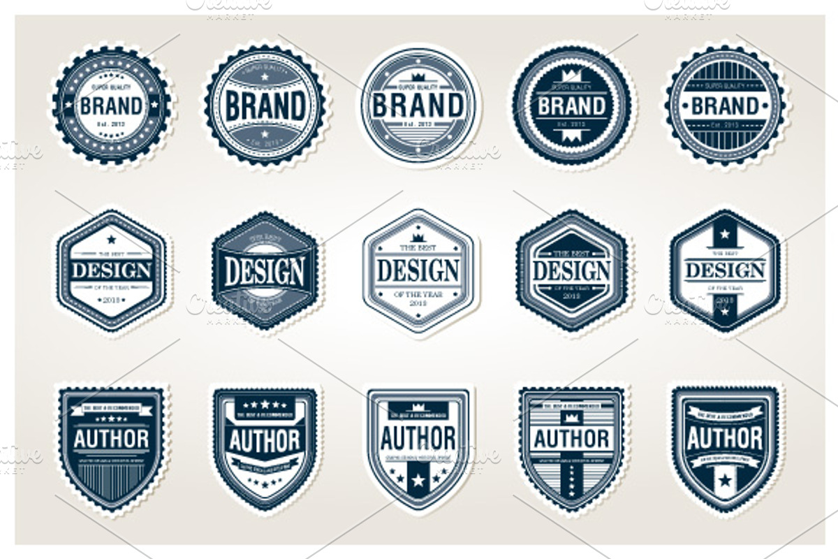 Awesome Badges Template