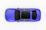 Executive Sport Luxury Sedan Set, an Advertising Mockup by Halal Graphic Studio (Thumbnail 10 of 12)