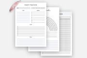 Canva Habit Tracker Bundle Pack, a Stationery Template by Design Zone (Thumbnail 3 of 4)