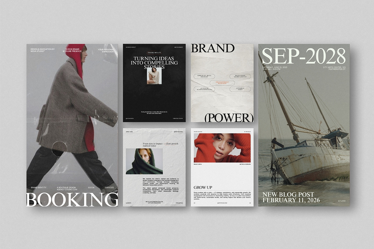 ZUNO | Instagram Post & Story (I), a Social Media Template by The Aesthetic Studio (Photo 7 of 10)