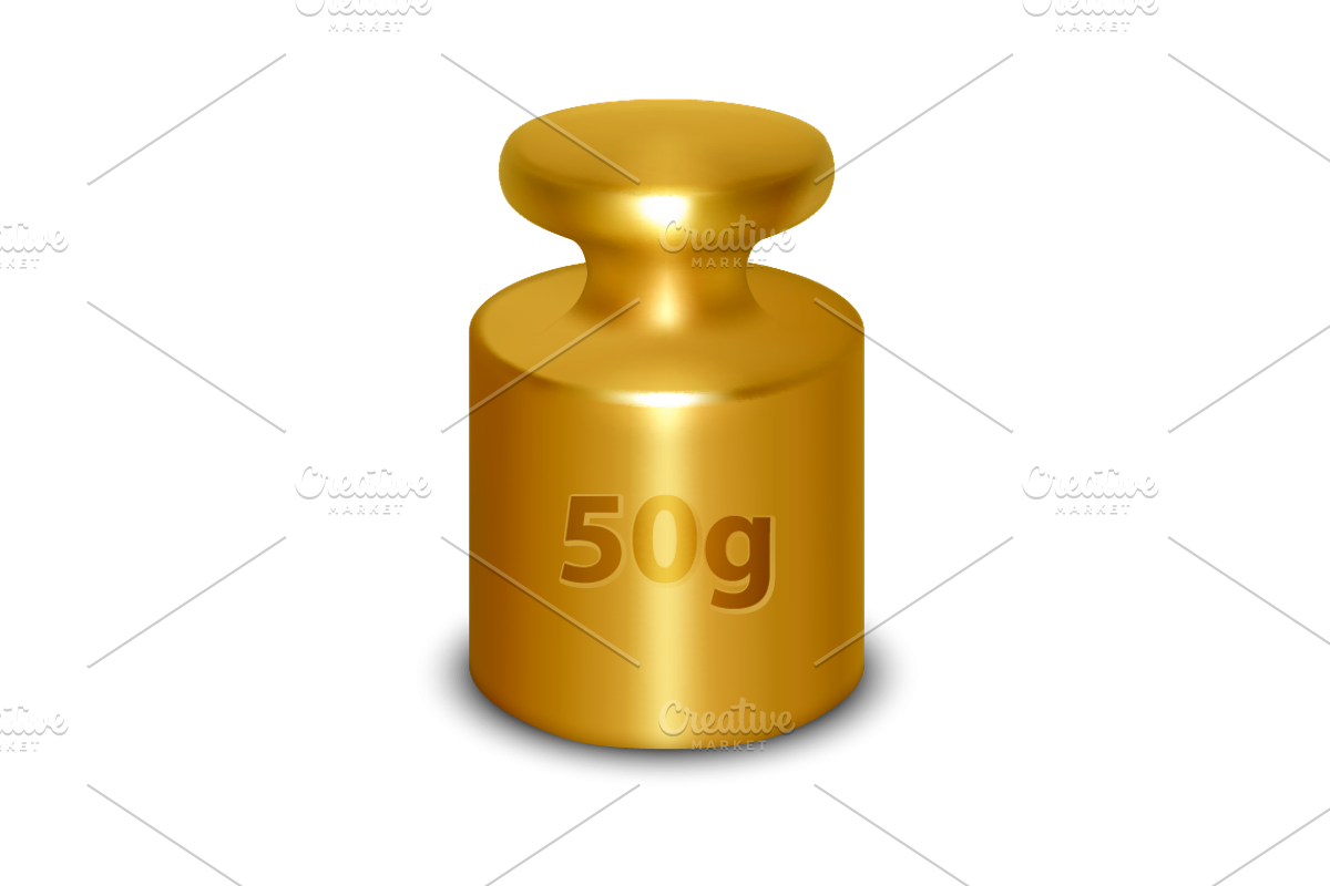 Calibration Weight. Vector Set., an Object Graphic by Gomolach (Photo 5 of 8)