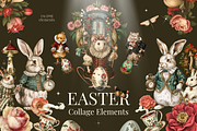 Easter Vintage Collage Elements, an Object Graphic by JulsIst (Thumbnail 1 of 10)