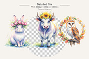 Watercolor Farm Animal PNG Bundle, an Illustration by Artnoy (Thumbnail 3 of 8)