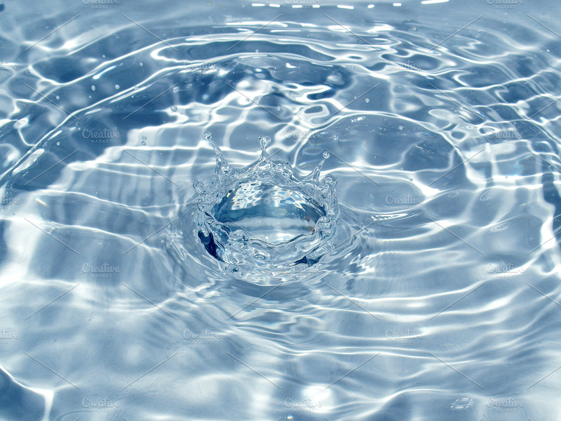 Water drops stock photo containing drop and droplet