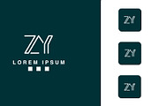 ZY, YZ Abstract logo design, a Branding & Logo Template by art_creater (Thumbnail 1 of 2)