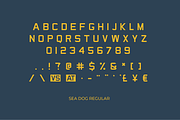 Sea Dog | Sports Display Font, a Font by Doug Houvener (Thumbnail 2 of 9)