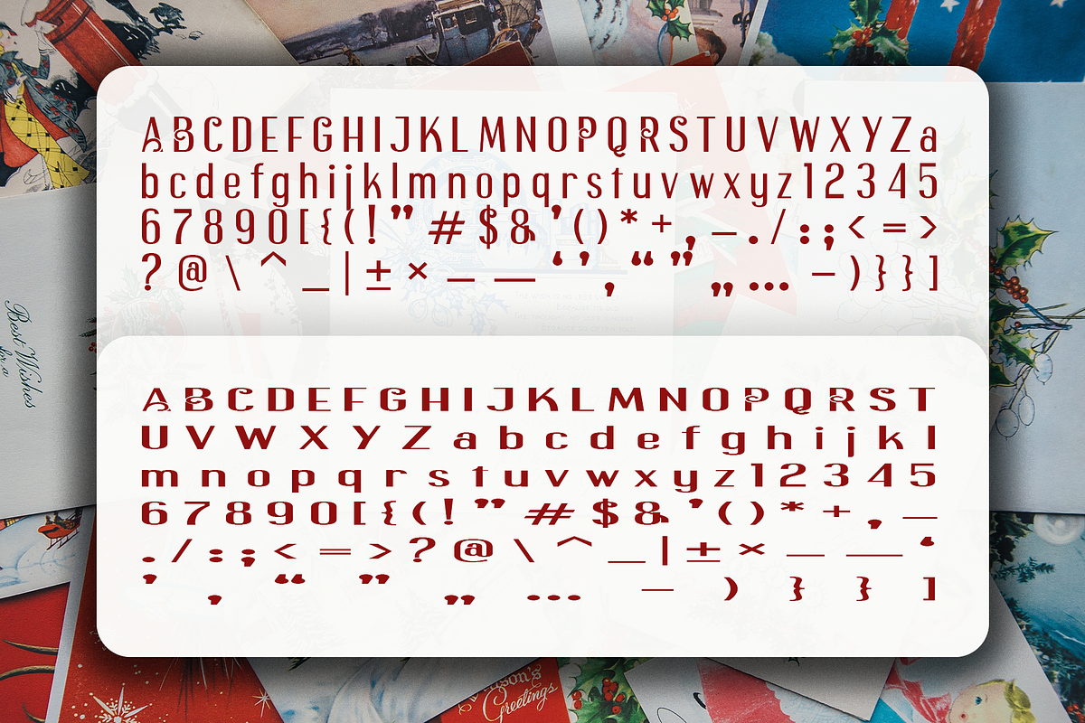 CF Jingle & Mingle - Decorative Sans, a Sans Serif Font by Indotype Foundry (Photo 2 of 10)