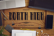 North High, a Font by Fontdation (Thumbnail 1 of 5)