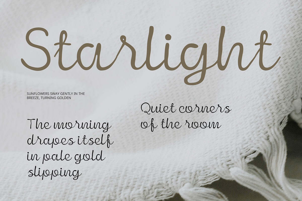 CS Bowie – Script Font, a Script Font by Craft Supply Co. (Photo 2 of 8)