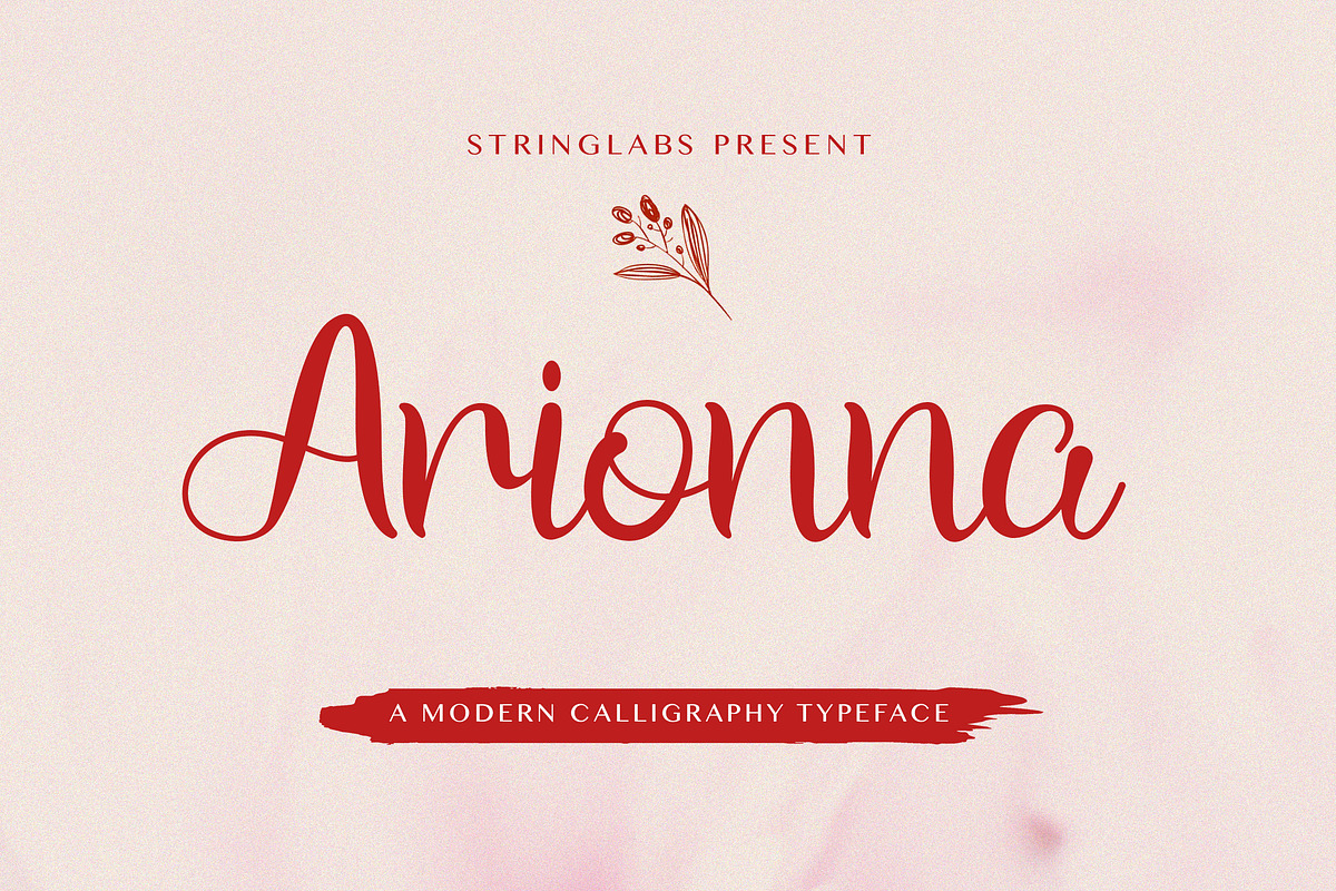 Arionna - Modern Calligraphy Font
