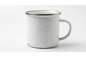 Metal Cup With Space for Logos, an Object Illustration by CREATIVEDEF