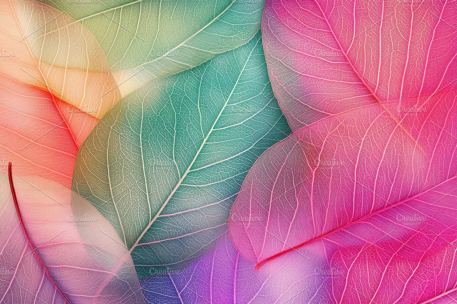 Colorful macro view of vibrant red, a Photo by Pavel_design