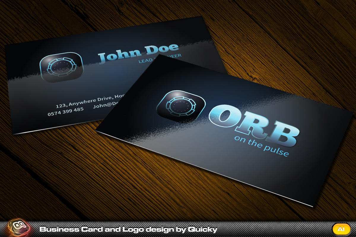 Game Logo Mega Pack, a Business Card Template by quicky (Photo 5 of 6)