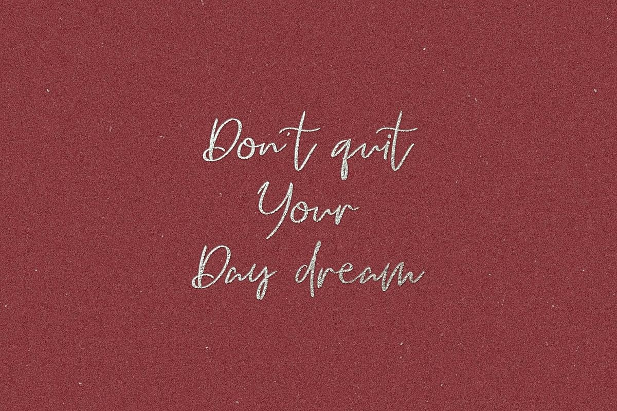 Rosalind | Brush Script, a Script Font by Awanstudio (Photo 7 of 8)
