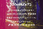 Marsh Hand Drawn Brush Font + Bonus, a Font by N A T H A N T H O M S O N (Thumbnail 4 of 4)