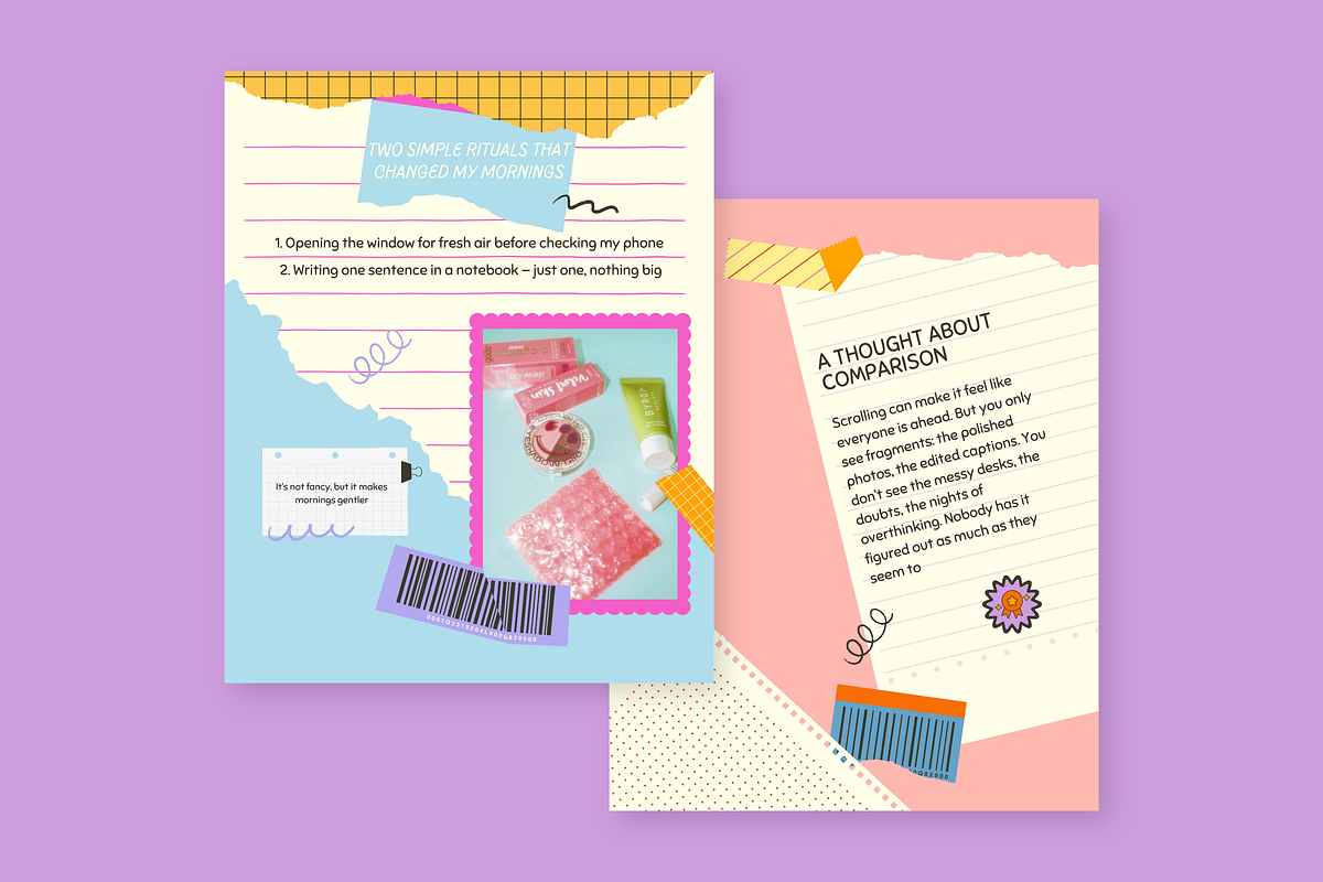 Pinelope Playful Instagram Templates, a Social Media Template by rainbojelia (Photo 8 of 18)